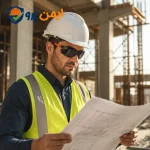 عینک ایمنی مهندسی وورک من wx-02