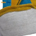 دارای آستر برزنتی دستکش جوشکاری طرح فرانسه
