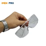 عینک ایمنی رو عینکی تک پلاست - Image 2