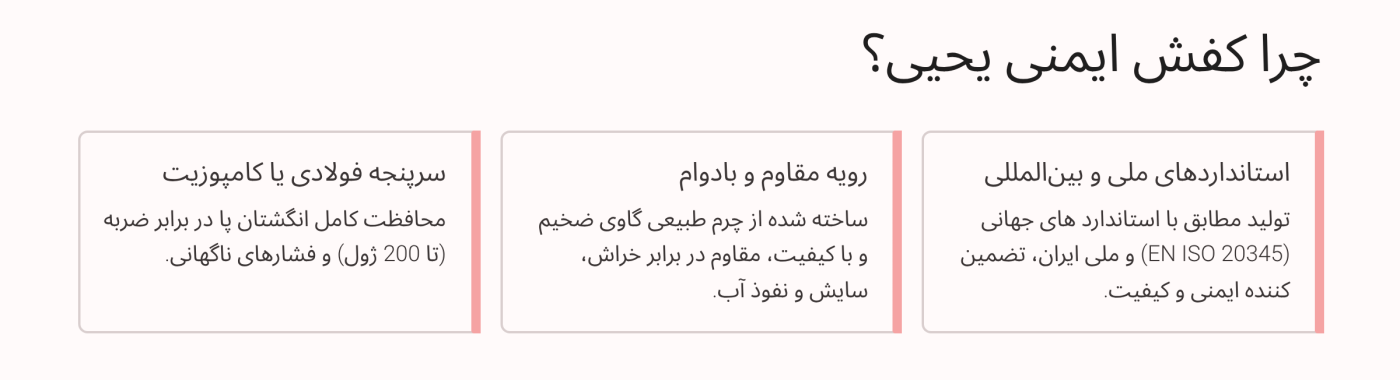 ویژگی کفش یحیی