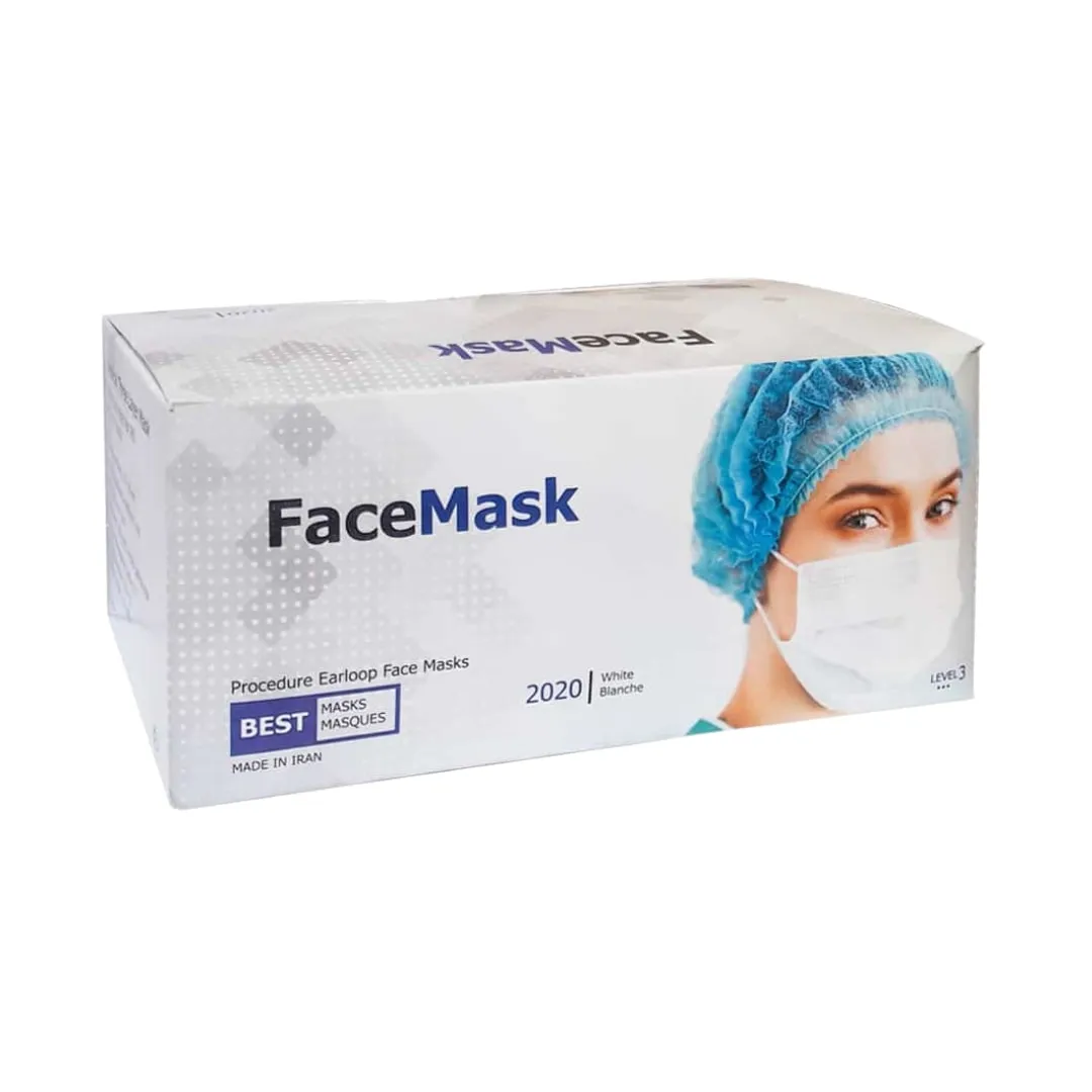 ماسک سه لایه 50 عددی face mask