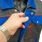مشخصات لباس کار بوفالو طوسی آبی