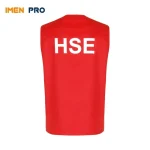 مشخصات جلیقه خبرنگاری HSE قرمز پرشین